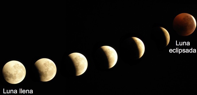 steps of the eclipsed moon