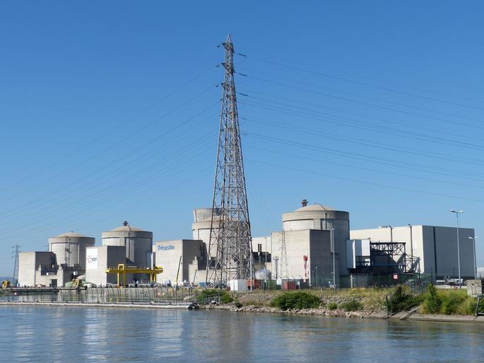 Rodano nuclear plant in France