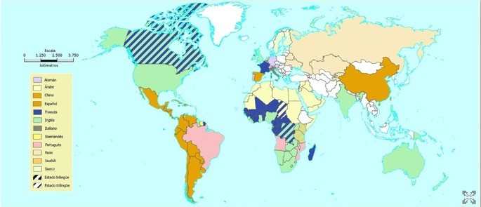 mapa lingüístico